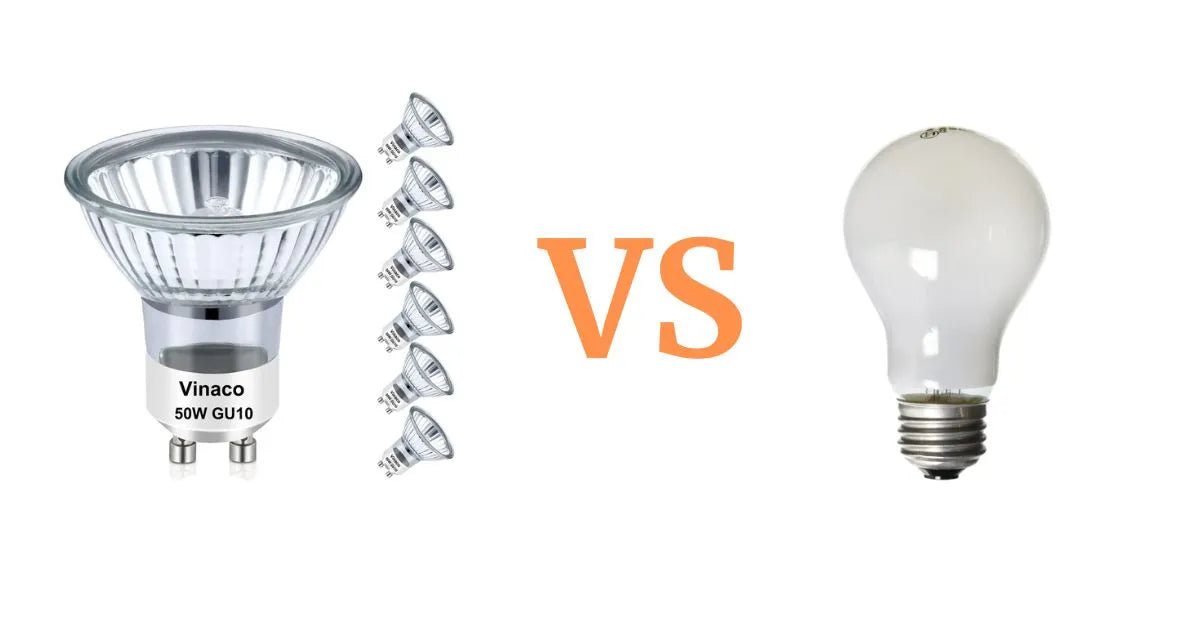 Halogen Lamp vs. Incandescent