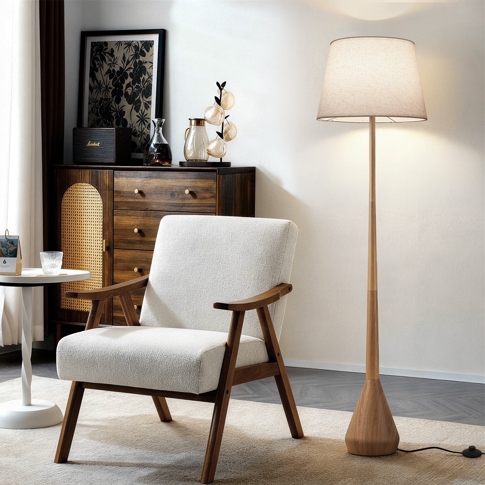 SUNMORY 65" Mid Century Modern Floor Lamp