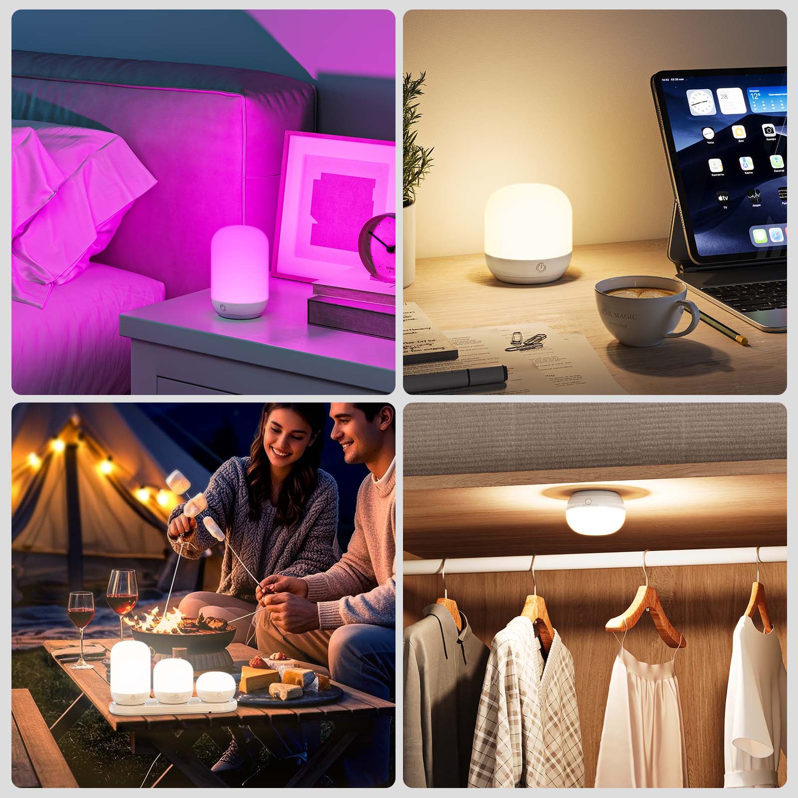 SUNMORY Rechargeable RGB Night Light