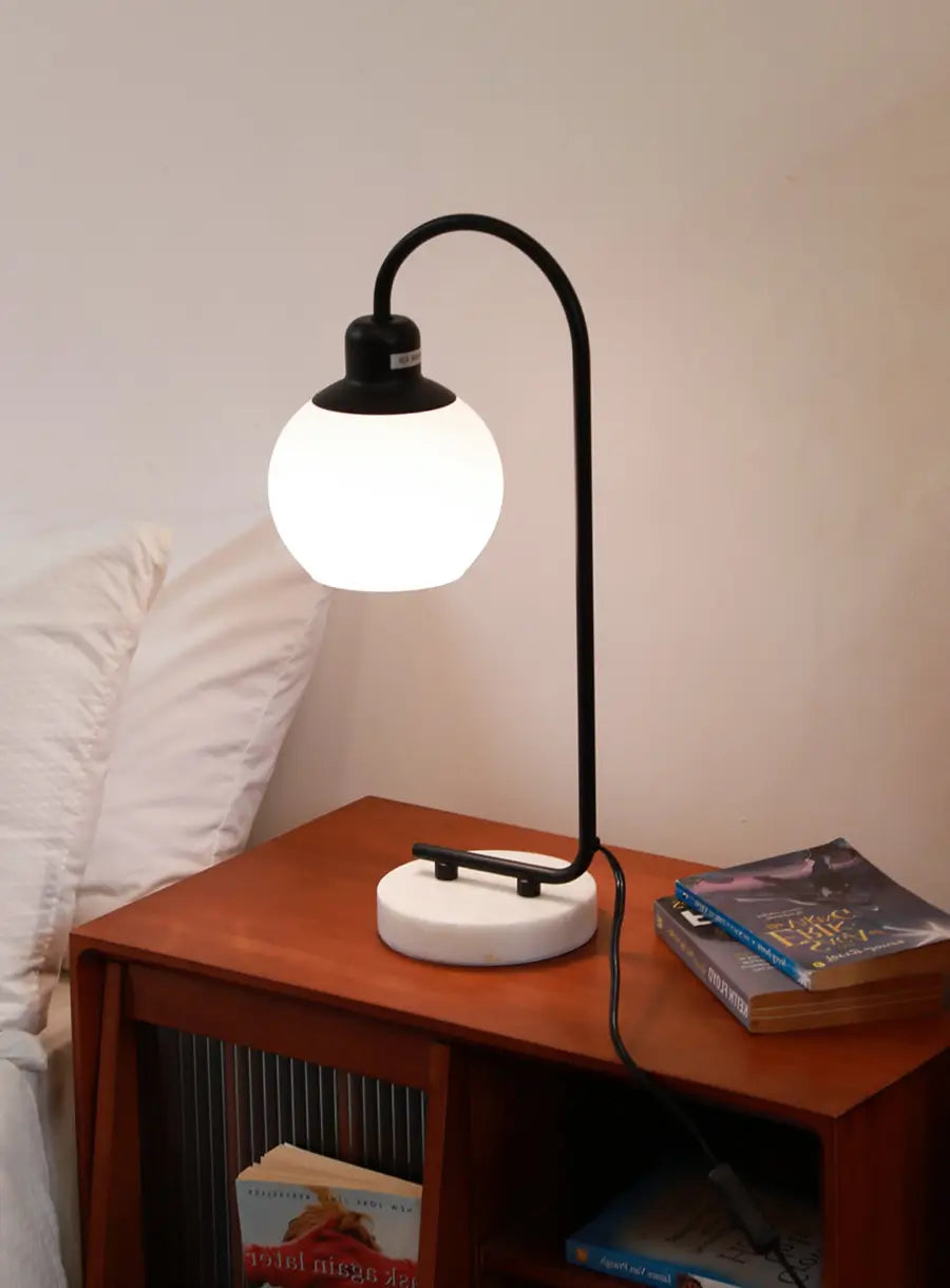 Table Lamp with Marble Base