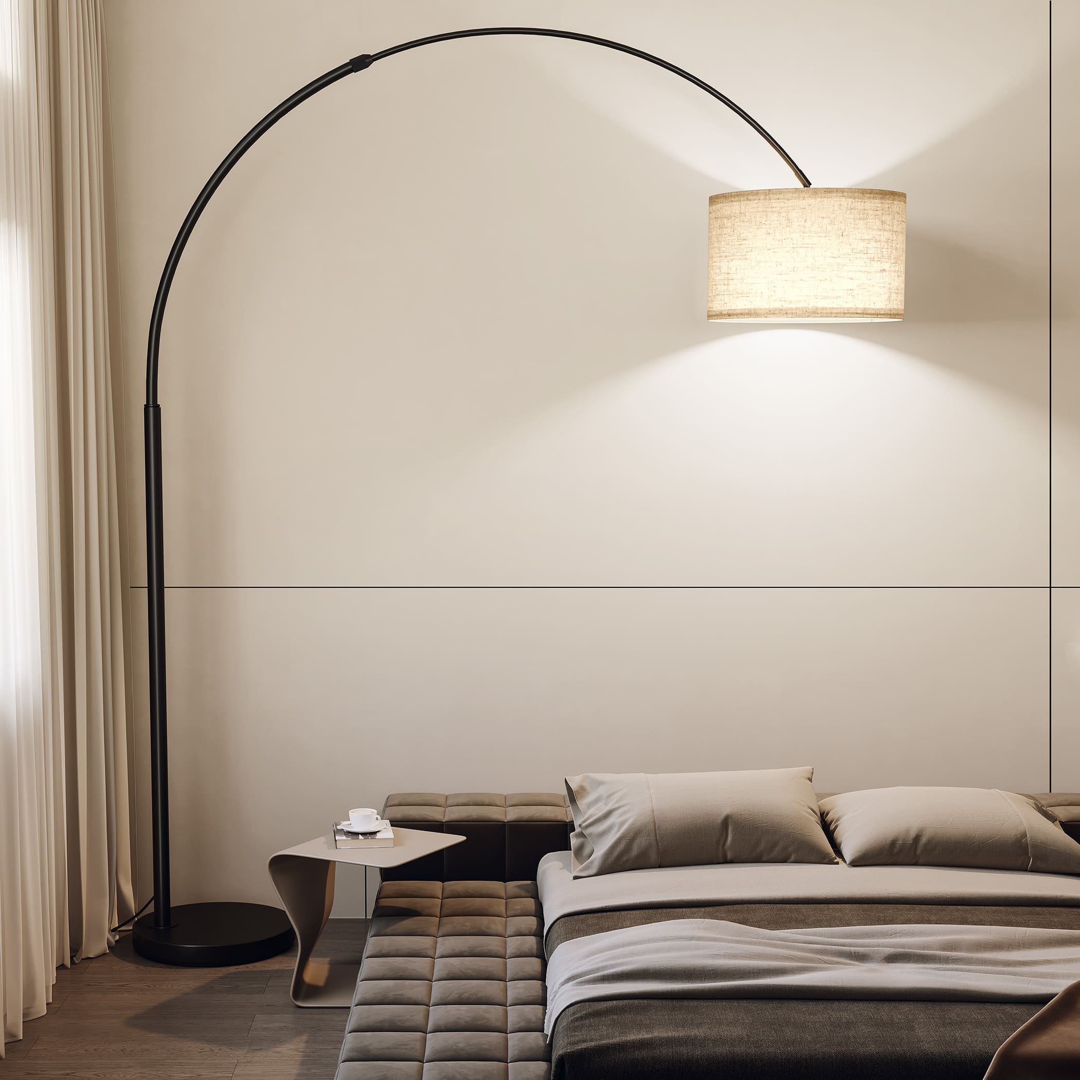 Extra Tall 82" Arc Floor Lamp