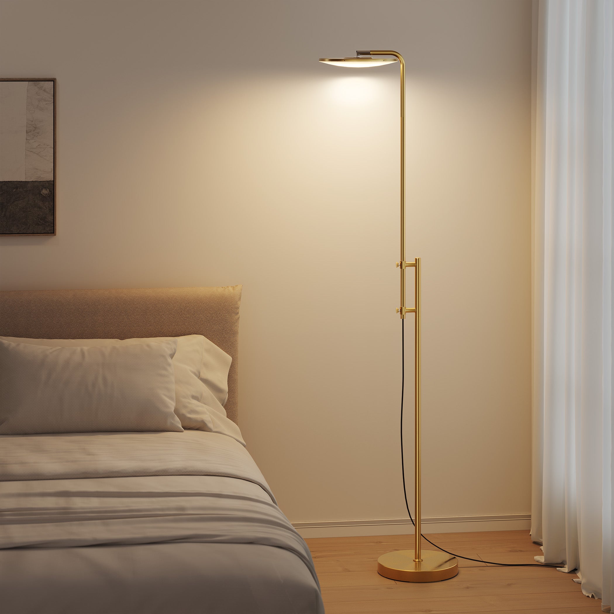 SUNMORY 32W Dimmable LED Floor Lamp with Remote