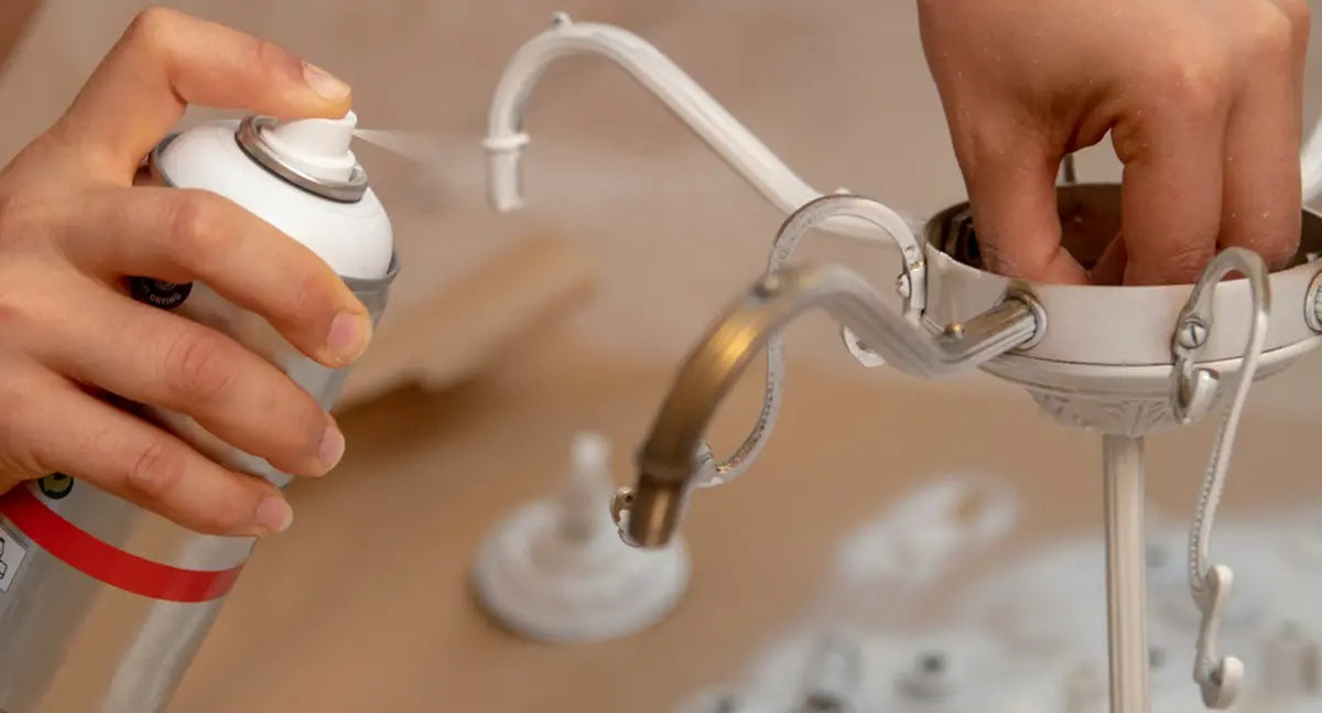 How to Spray Paint a Floor Lamp Easy Ultimate Guide