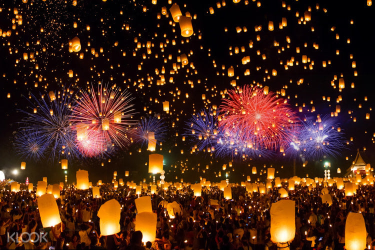 Traditional festivals interwoven with lights
