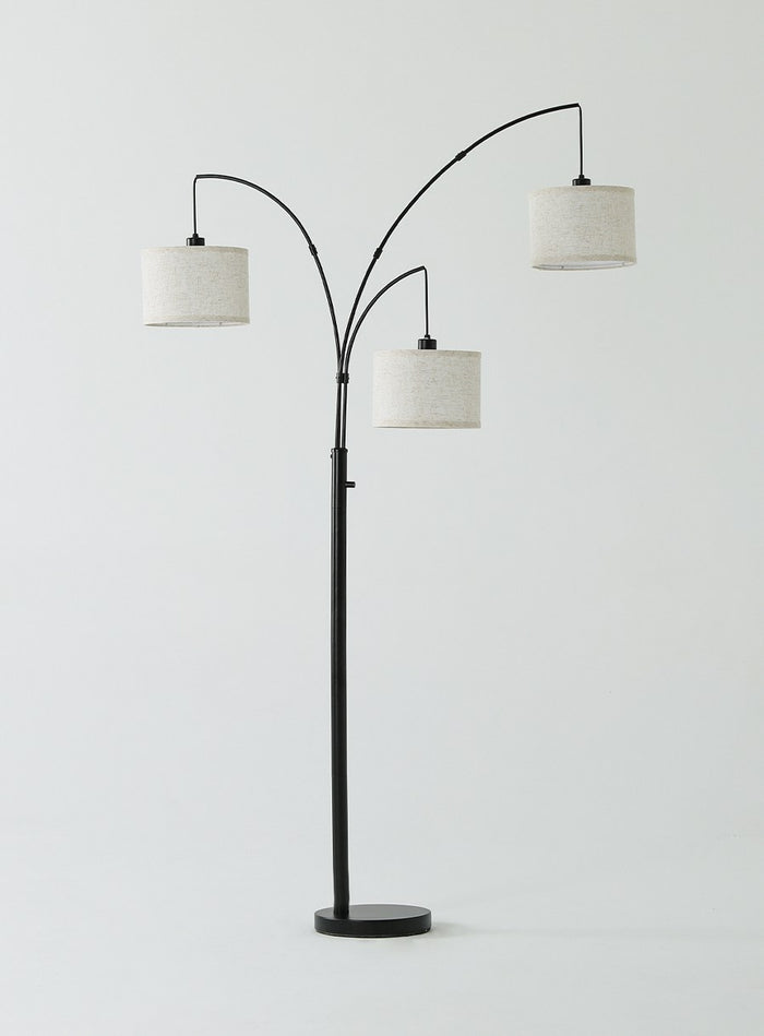 Illuminate Your Space with a 3 Light Arc Floor Lamp